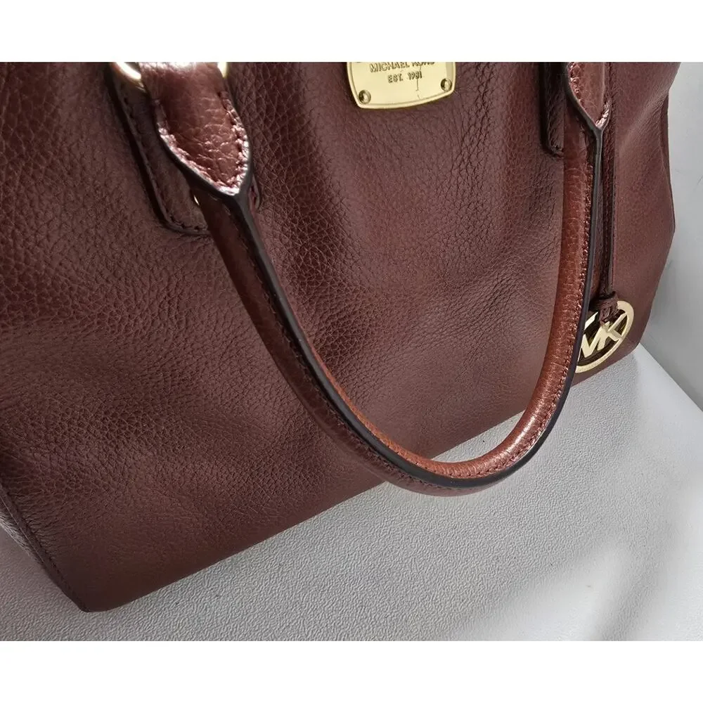 Michael Kors Satchel Doctor Style bag Purse Medium Brown